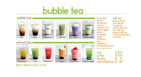 Bubble tea flavors mckinney